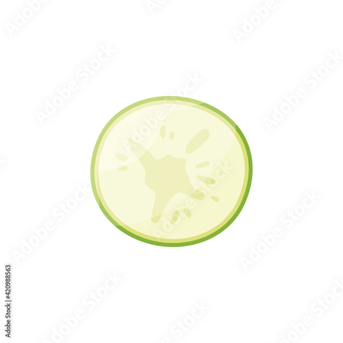 Split Green Cabbage Composition