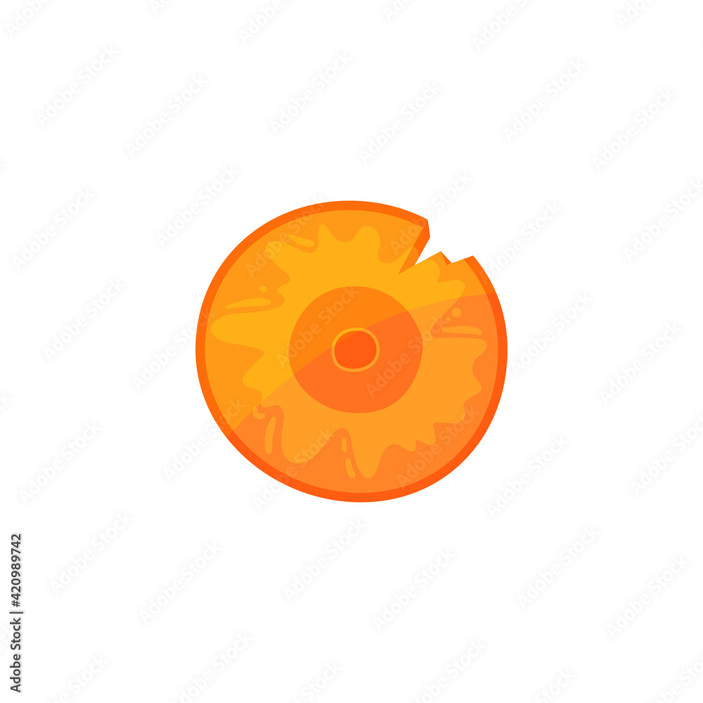 Split Carrot Flat Composition Split Carrot Flat Composition