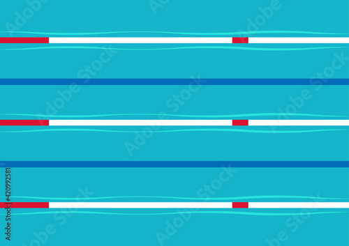 Pool top view wallpaper. Pool top vector.
