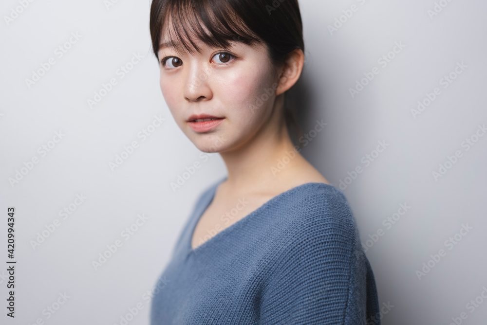 爽やかな女性 爽やかな女性