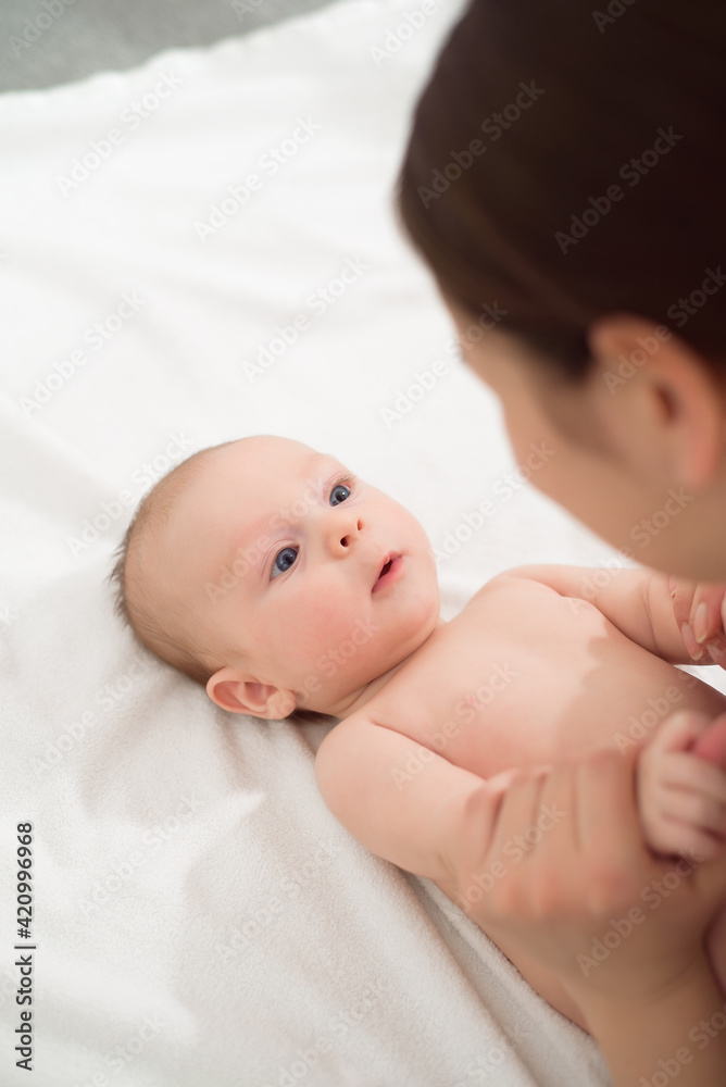 Mother and Baby Newborn Love Emotional Family. Mother and Baby Newborn Love Emotional Family.