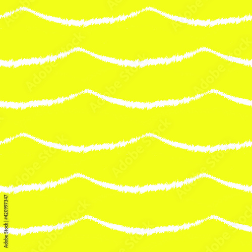 Yellow Brush stroke fur pattern design for fashion prints, homeware, graphics, backgrounds