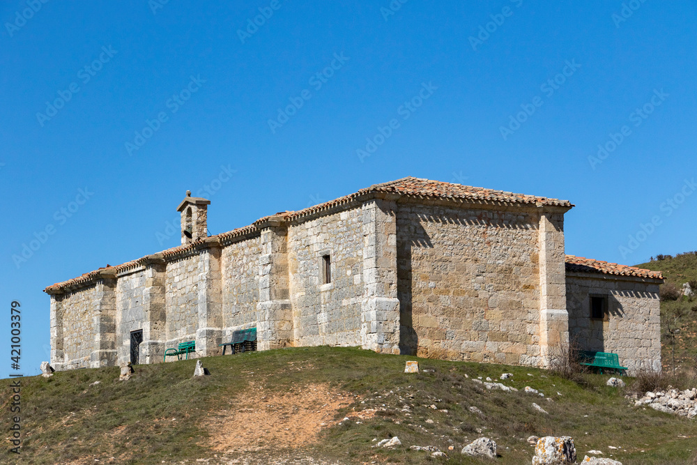 Ermita de Ntra, Sra. de Cuesta Castillo (Huérmeces -- Burgos)