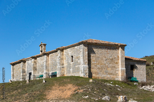 Ermita de Ntra, Sra. de Cuesta Castillo (Huérmeces -- Burgos) photo