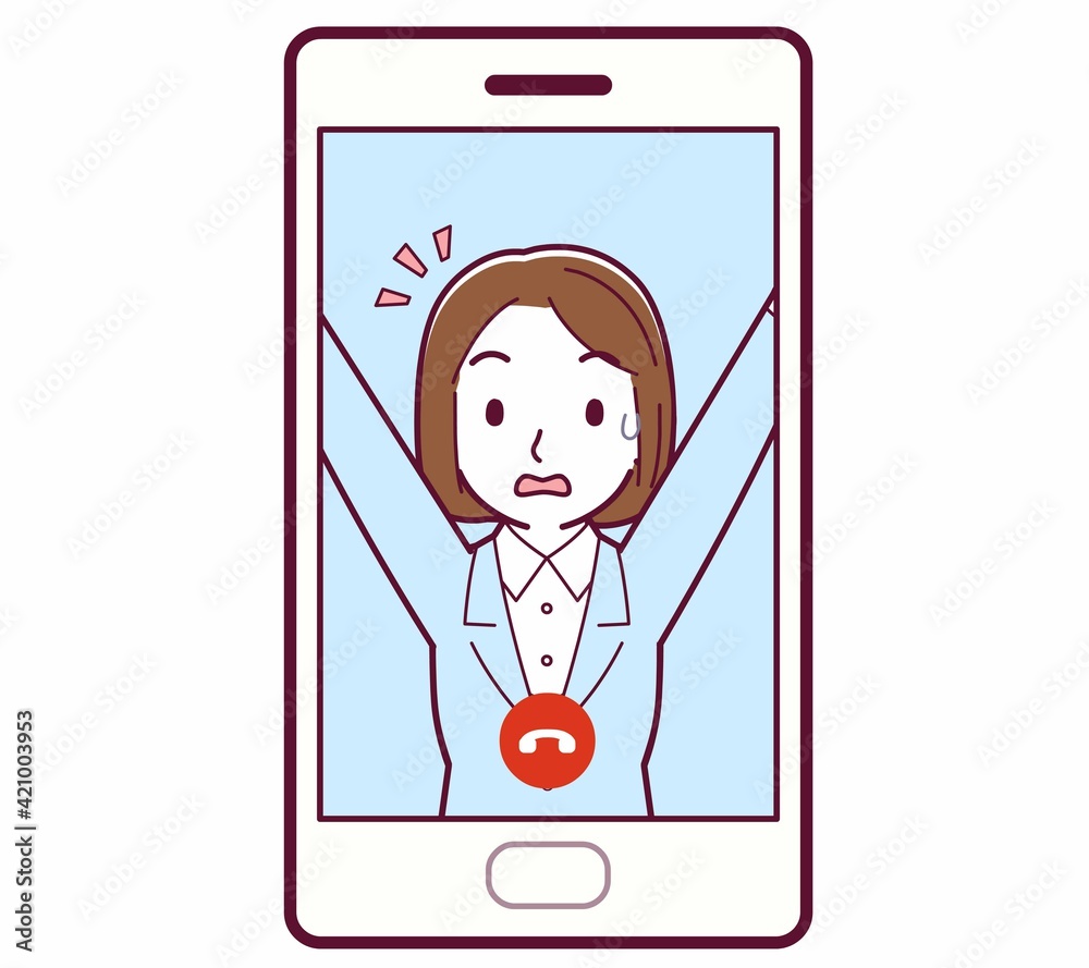 リモートで話す人 リモートで話す人