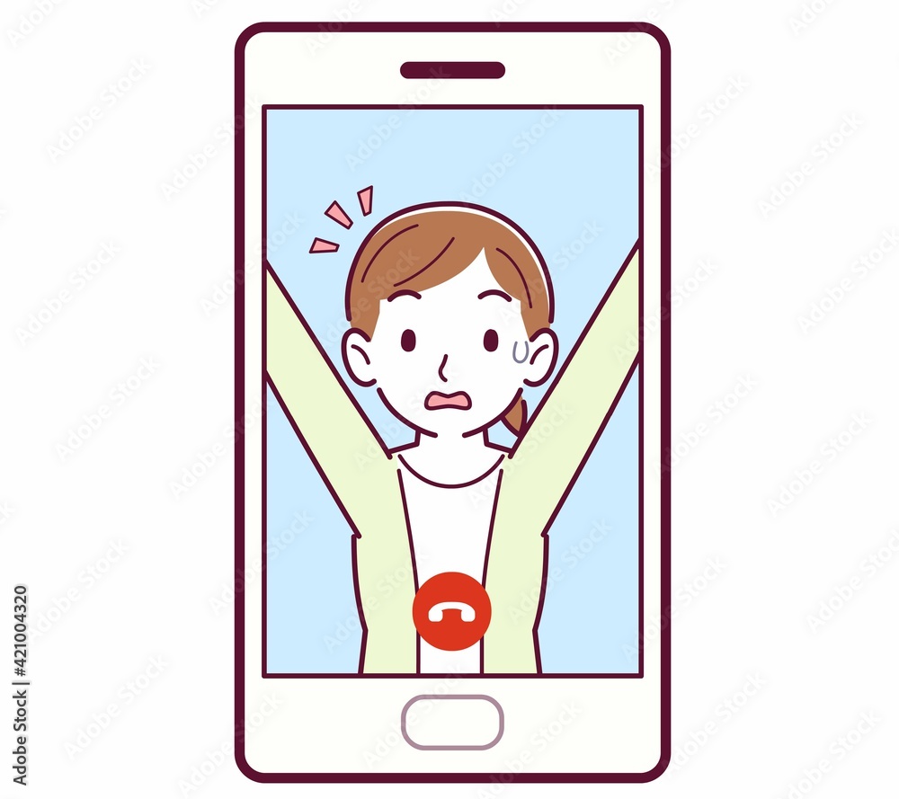 リモートで話す人 リモートで話す人