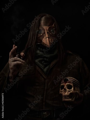 Saviour of the world Salvador mundi My own remake of Leonardo DaVinci painting photo