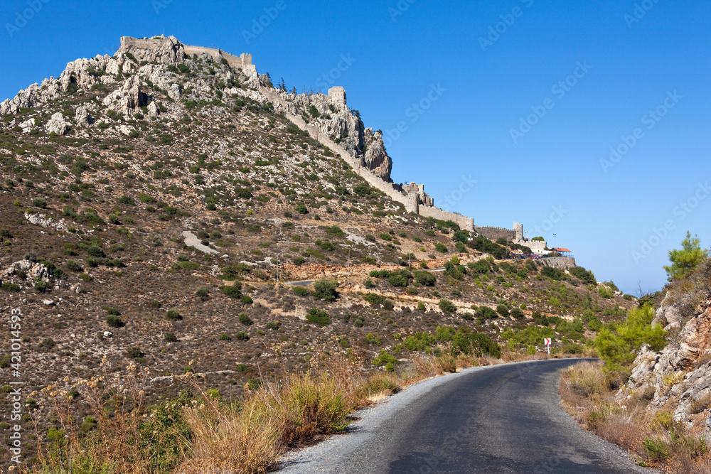 Ruins of St. Hilarion Castle - Turkish Cyprus