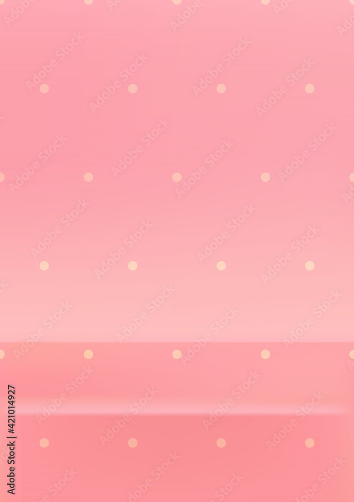Soft Pink Vertica social media Banner for advertising products in stories. Pink abstract cover or layout .Vector Empty pastel pink color studio table room background Soft Pink Vertica social media Banner for advertising products in stories. Pink abstract cover or layout .Vector Empty pastel pink color studio table room background