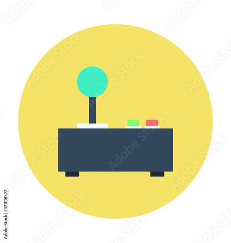 Joystick Colored Vector Icon