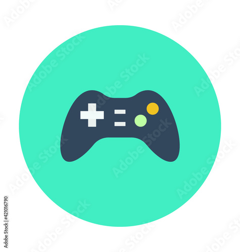 Joypad Colored Vector Icon