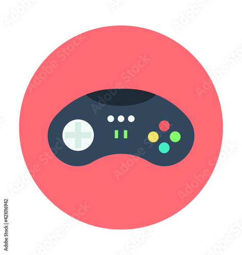 Gamepad Colored Vector Icon