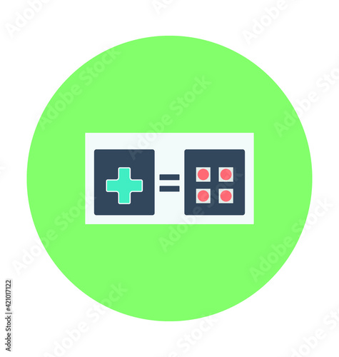 Gamepad Colored Vector Icon