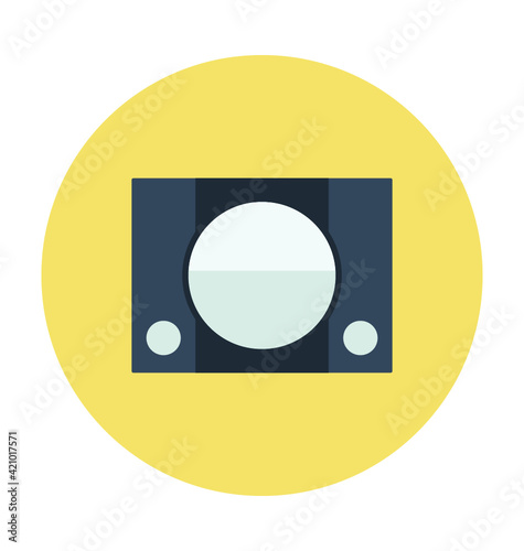 Joystick Colored Vector Icon