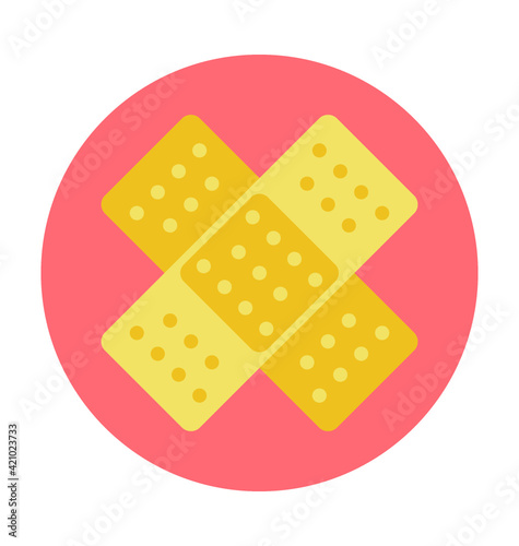 Bandage Colored Vector Icon