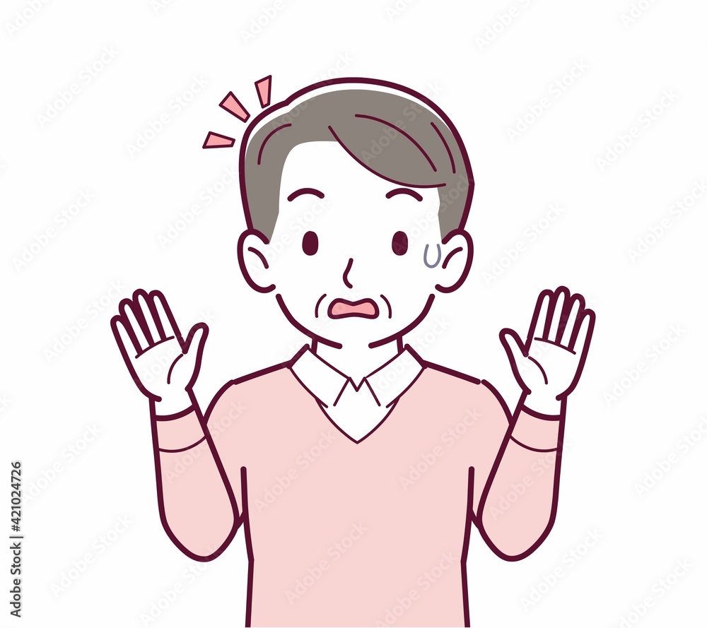 人物の正面 人物の正面