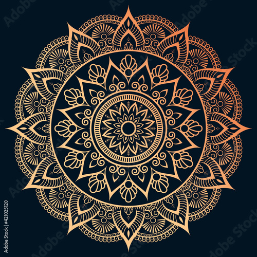 luxury mandala background for graphic resources