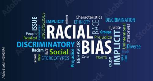 Racial Bias Word Cloud