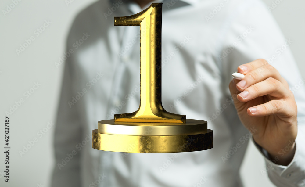 success gold winner first place in hand success gold winner first place in hand