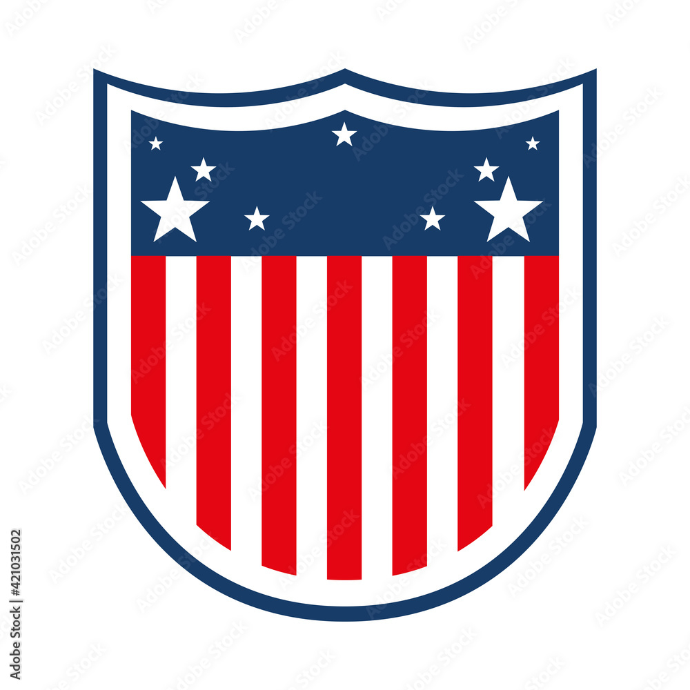 shield american flag shield american flag