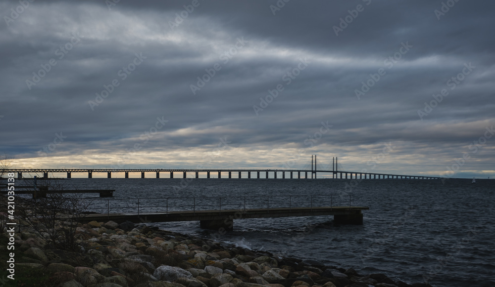 Øresund Bridge, Oresund bridge, Sweden