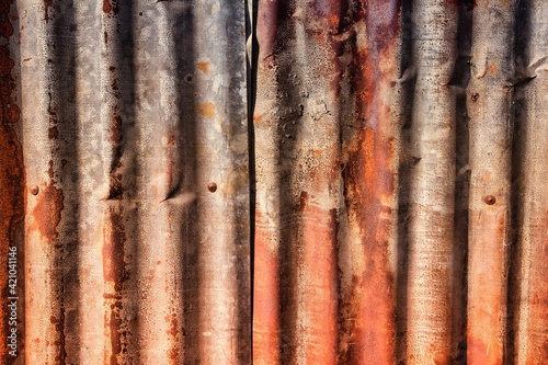 Rusty steel. Distressed grunge texture.
