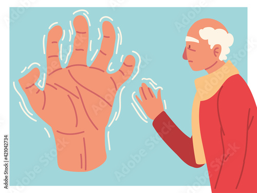 parkinson man tremor