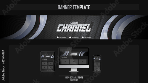 Cover Banner For Video Channel