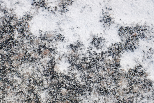 Texture, background, snow cover of nature. © Prikhodko