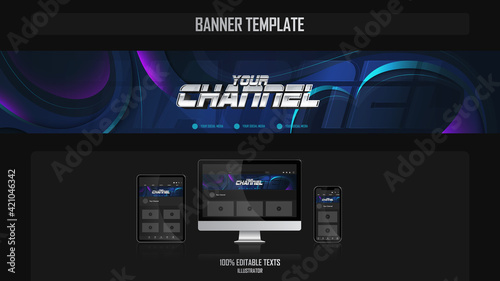 Cover Banner For Video Channel