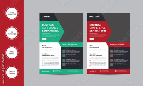 Business Conference Flyer Design