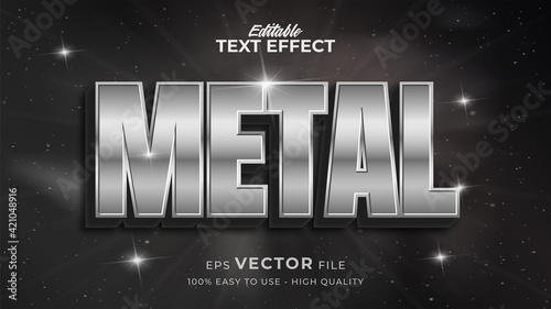 Editable text style effect - Retro text style theme
