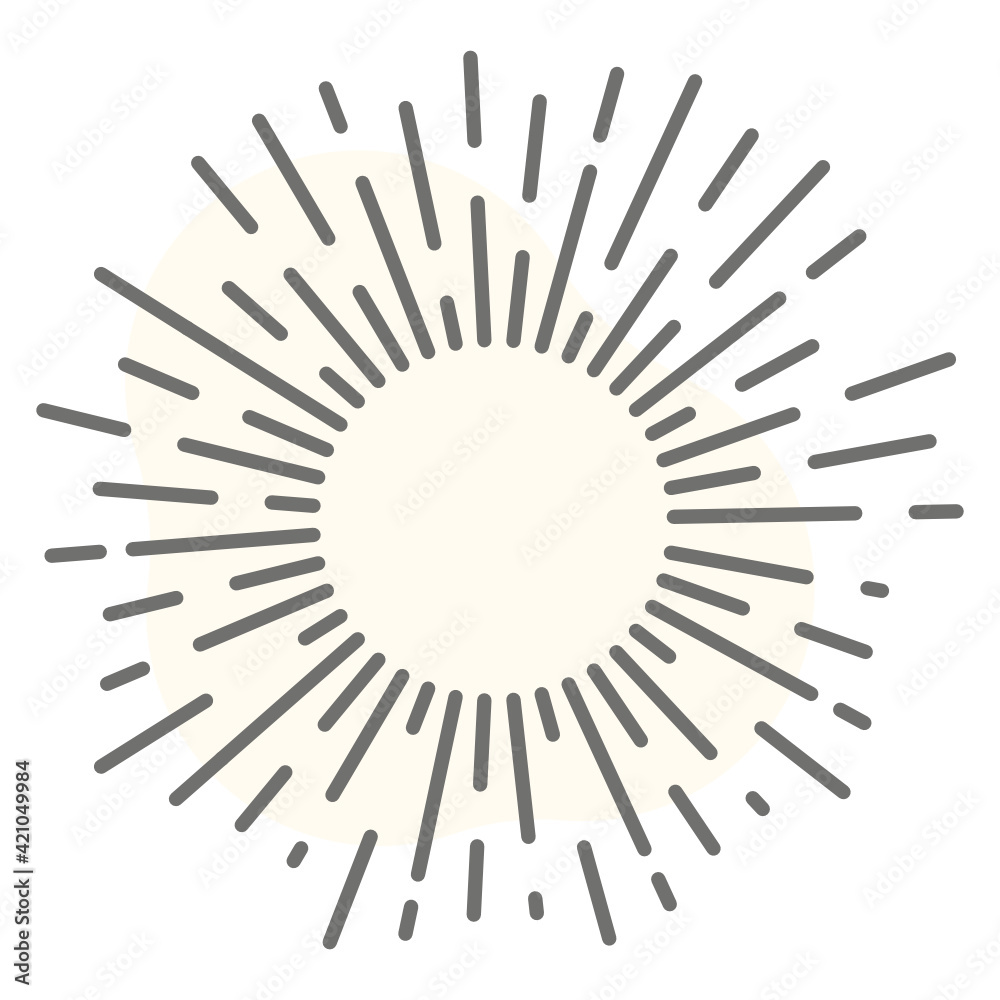 Line art of sun rays, sunbrusting tattoo
Line art of sun rays, sunbrusting tattoo