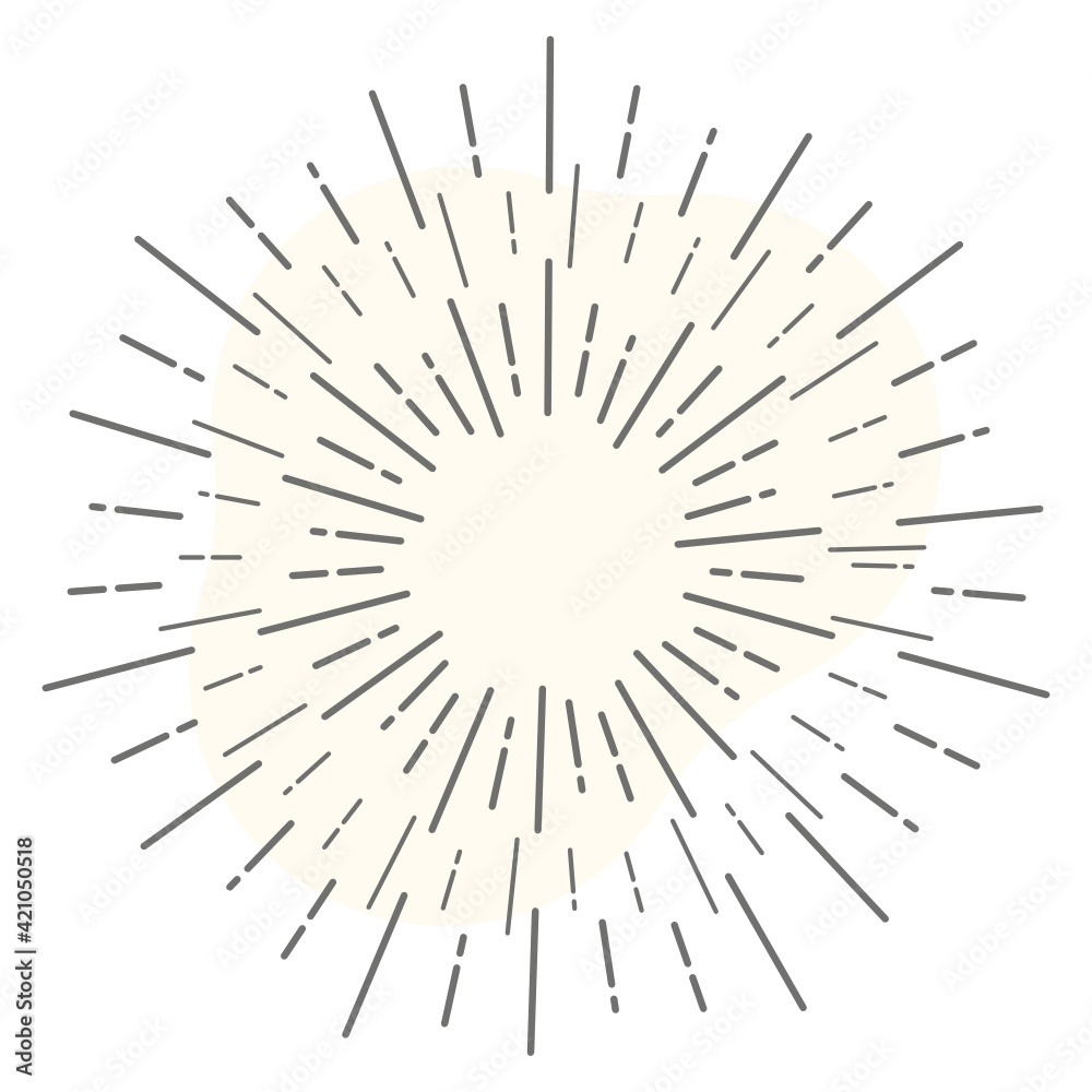 Line art of sun rays, sunbrusting tattoo
Line art of sun rays, sunbrusting tattoo