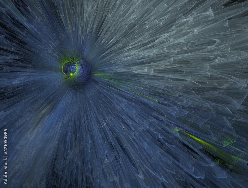 Obraz premium Imaginatory fractal background generated Image