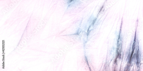 Dye Texture. Dyed Closeup Pastel Ornament. Wave Silk Dots Pattern. Background Dye Texture. Color Retro Pink Textile. Dye Patchwork.