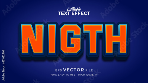 Editable text style effect - Comic text style theme © Crealive.Studio