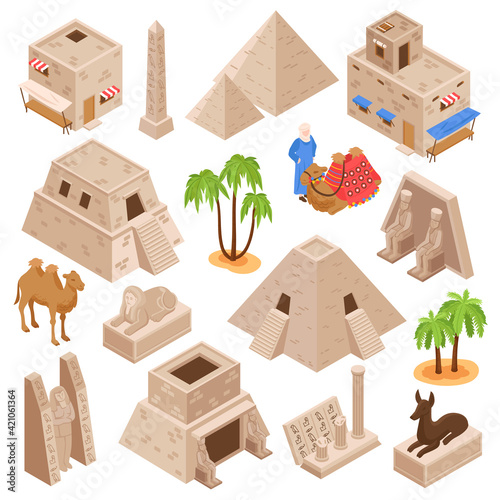 Egypt Isometric Set