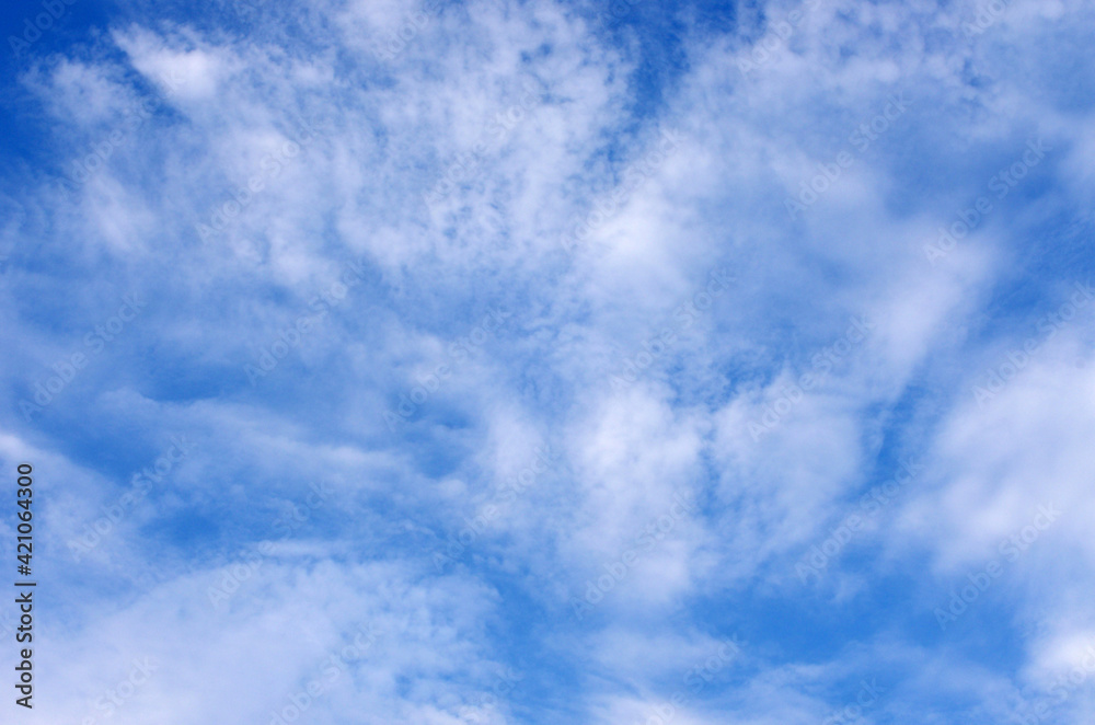 White clouds in blue sky White clouds in blue sky