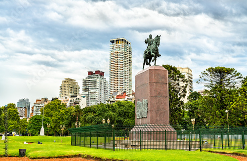 Monument to Juan Manuel de Rosas in Buenos Aires