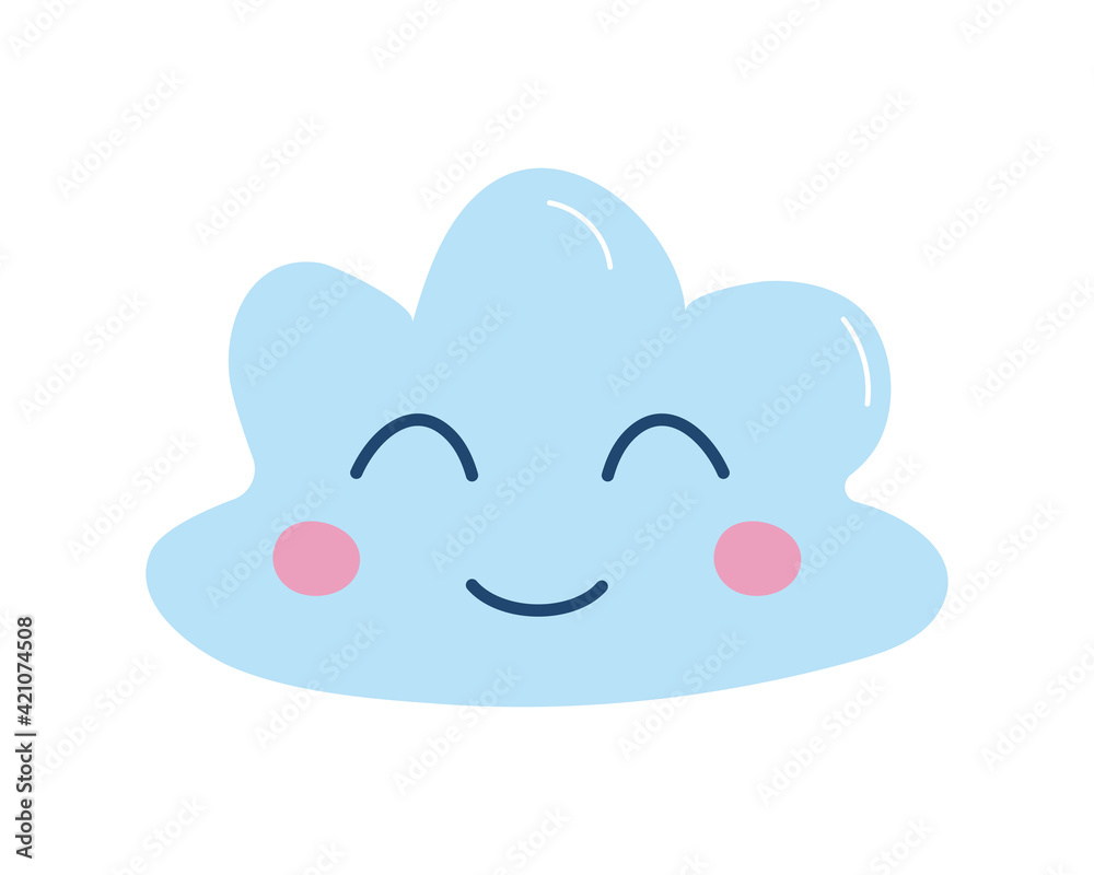 kawaii cloud doodle kawaii cloud doodle