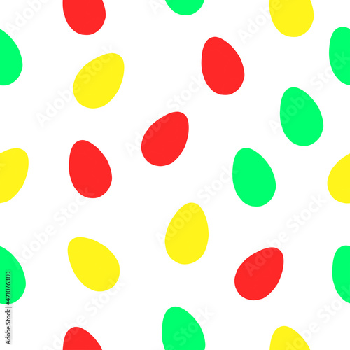 green red and yellow seamless pattern on white background holday wrapping paper