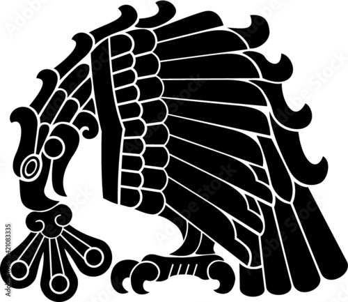 Águila devorando corazones