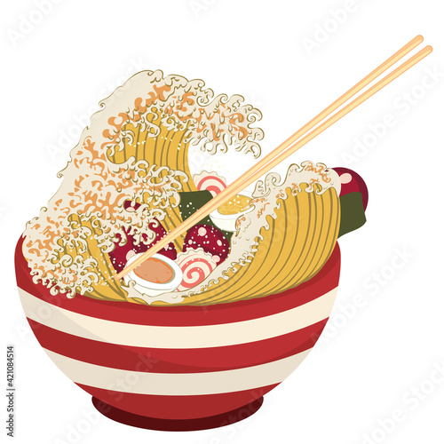 The great wave of ramen