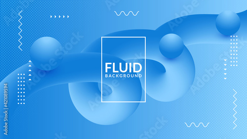 abstract colorful fluid gradient shapes background design template 