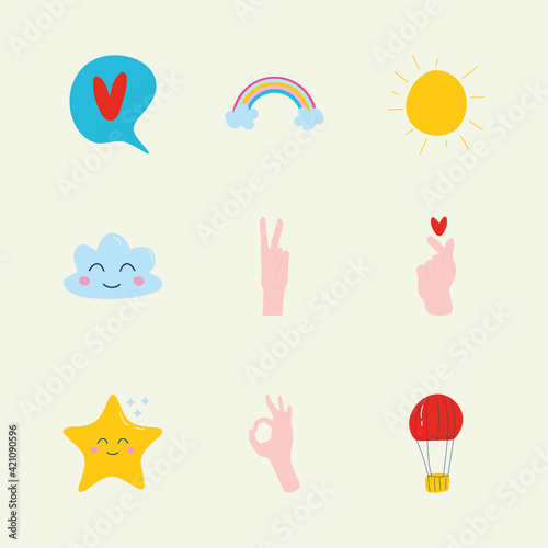 believe nine icons