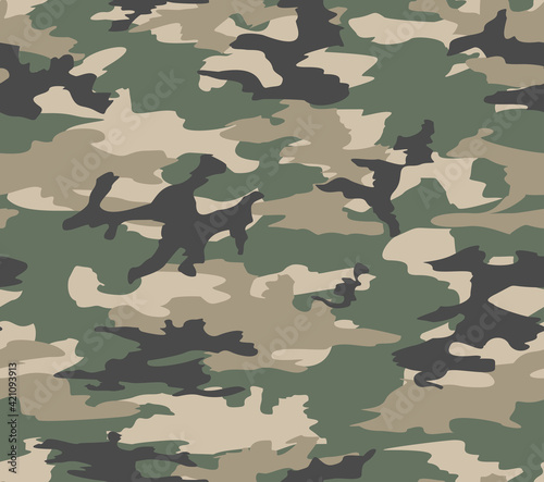 Light camouflage background, trendy vector texture. Ornament