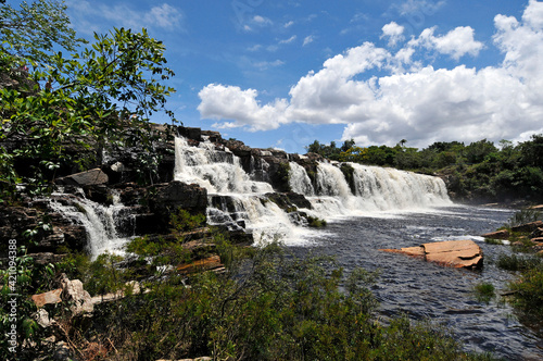 Cachoeira Grande do Distrito de Cardeal Mota também conhecido como Serra do Cipó  photo