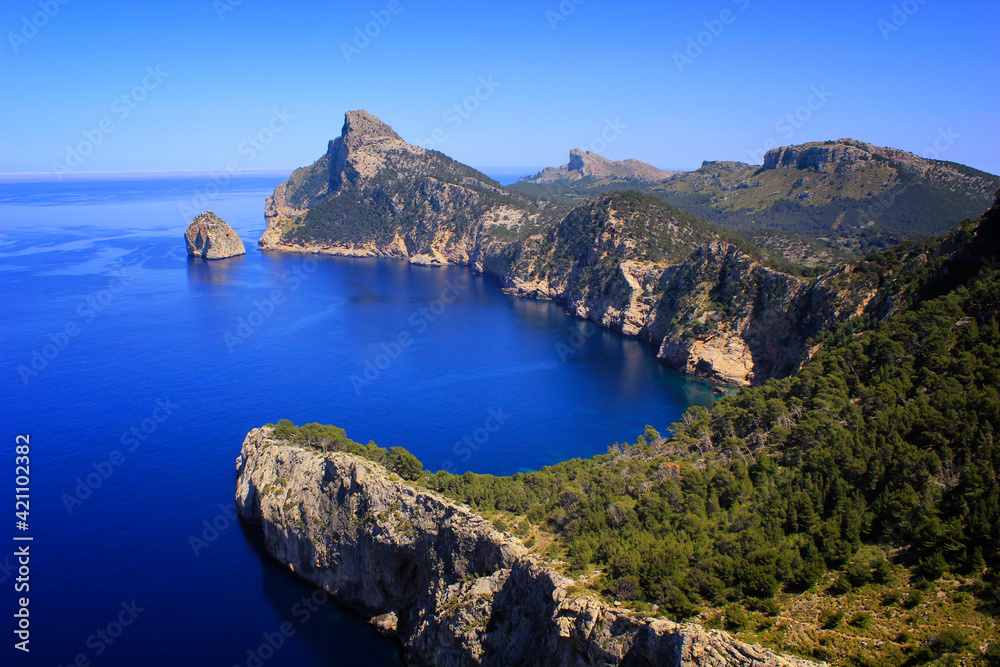 Scenic view of Cap de Formentor, Mallorca, Spain