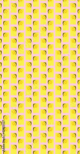 fresh yellow lemon for background summer wallpaper